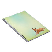 Elegant Basenji Dog Notebook Notizblock (Rechte Seite)