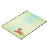 Elegant Basenji Dog Notebook Notizblock (Linke Seite)