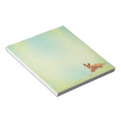 Elegant Basenji Dog Notepad Notizblock (angewinkelt)