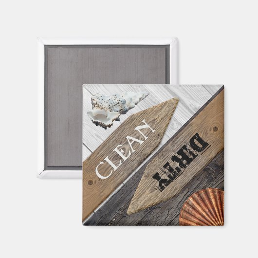 Elegant Beach House Geschirrspüler Magnet (Vorderseite/Rückseite)