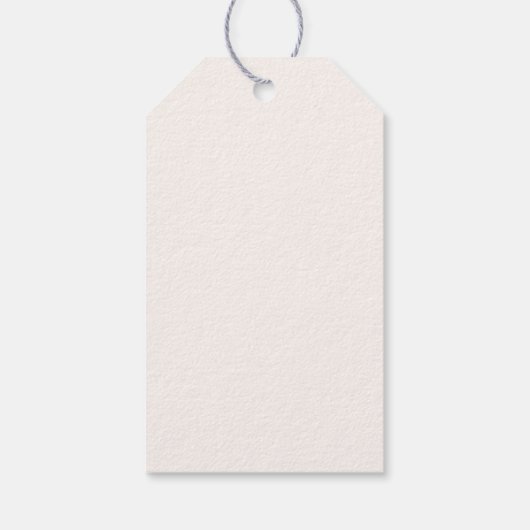 Elegant Beach Nautical Brautparty Vielen Dank Geschenkanhänger (Rückseite)