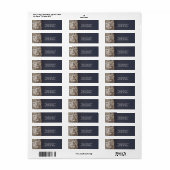 Elegant Beach Puka Muscheln Hochzeit Einladung (Vorne)