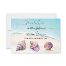 Elegant Beach Wedding Seashells Pearls Nautical