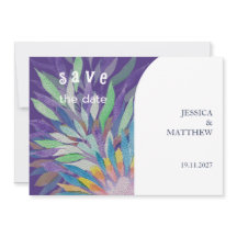 Elegant Beautiful Boho Lila Blumenhochzeit