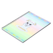 Elegant & Beautiful Lama Notizblock (Linke Seite)