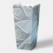 Elegant Beauty Modern Abstract Fractal Art Flower Geschenkschachtel (Rückseite)