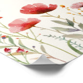 Elegant bedeutet, Brautparty zu sein Begrüßungszei Poster (Ecke)