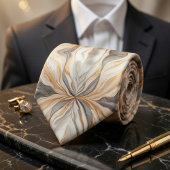 Elegant Beige Krawatte