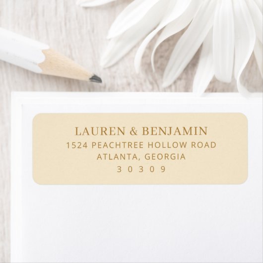 Elegant Beige Minimalist Invitation (Insitu)