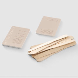 Elegant Beige Wedding Fächer