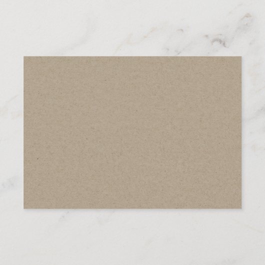 ELEGANT BERRY LEAFY FOLIAGE GREENERY WEDERY RSVP BEGLEITKARTE (Rückseite)