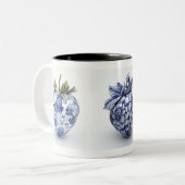 Elegant Berry Zweifarbige Tasse (Vorderseite Links)