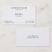 Elegant, beruflich, Geschäfts-Karte Visitenkarte (Vorne/Hinten)