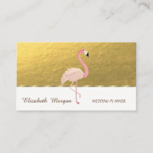 Elegant Beruflich, Imitate Gold, rosa Flamingo