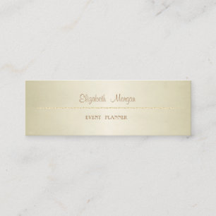 Elegant Beruflich Minimalistisch einfach Mini Visitenkarte