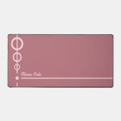 Elegant Beruflich Schreibtischunterlage (Vorderseite)