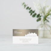 Elegant beruflich visitenkarte (Stehend Vorderseite)