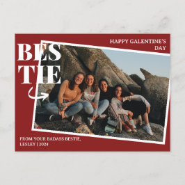 Elegant Best Friends Galentine - Tessin Foto Feiertagspostkarte
