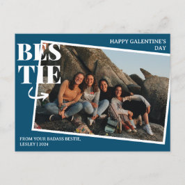 Elegant Best Friends Galentine - Tessin Foto Feiertagspostkarte