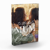 Elegant Best Mum Ever Collage Mothers Day keepsake Fotoblock (Links)
