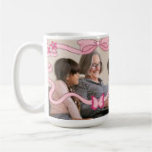 Elegant Best Oma Ever Grandkids Dusty Pink Kaffeetasse (Links)