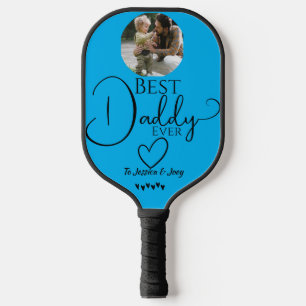 elegant, bester Papa aller Zeiten, personifizieren Pickleball Schläger