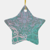 Elegant Bichon Frise Keramik Ornament (Hinten)