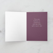 Elegant Birthday Cake Karte (Innenseite)