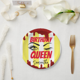 Elegant Birthday Queen 18.   21.   40.   50. P Pappteller