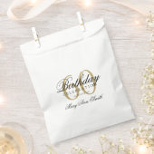 Elegant Birthday Vielen Dank Geschenktütchen (Ausgeschnitten)