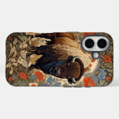 Elegant Bison William Morris Inspiriert Case-Mate iPhone Hülle (Rückseite (Horizontal))
