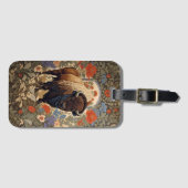 Elegant Bison William Morris Inspiriert Gepäckanhänger (Vorderseite (Horizontal))