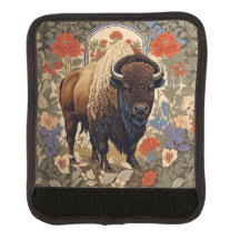 Elegant Bison William Morris Inspiriert