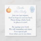 Elegant Bitte bringen Sie eine Babydusche für den Begleitkarte (Vorderseite)