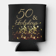 Elegant Black and Gold 50 und fabelhaft