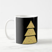 Elegant Black and Gold Holiday Kaffeetasse (Links)