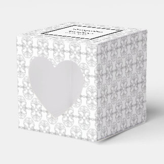 Elegant Black and White Art Deco Style Geschenkschachtel