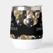 Elegant Black Gold 50. Geburtstag (Links)