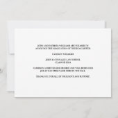 Elegant Black Gold Law School Graduation Photo Ankündigung (Rückseite)