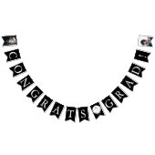 Elegant Black Graduation Party Wimpelkette (Alle)