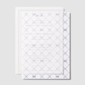 Elegant Black Minimalist Wedding Invitation Pergament Einladungen (Versetzt (Einladung))