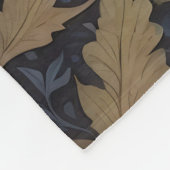 Elegant Black Raven William Morris Inspiriert Fleecedecke (Ecke)