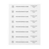 Elegant Black & White Custom Business Logo Wrap (Bogen)