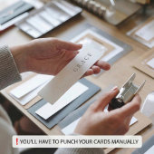 Elegant Black White Reserved Wedding Seating Sign Einladung