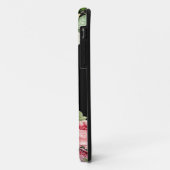 Elegant BlackFloral Monogram Case-Mate iPhone Case (Hinten/Links)