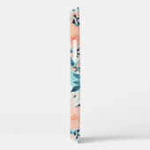 Elegant Blau Rosa Minze Blume Wasserfarben Case-Mate iPhone Hülle (Rückseite / Rechts)