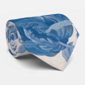 Elegant blau, Vintag Krawatte (Gerollt)