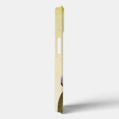 ELEGANT BLAUE IRIS BLUME Elfenbeinblume Case-Mate iPhone Hülle (Rückseite / Rechts)