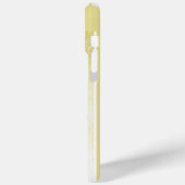 ELEGANT BLAUE IRIS BLUME Elfenbeinblume Case-Mate iPhone Hülle (Rückseite / Links)