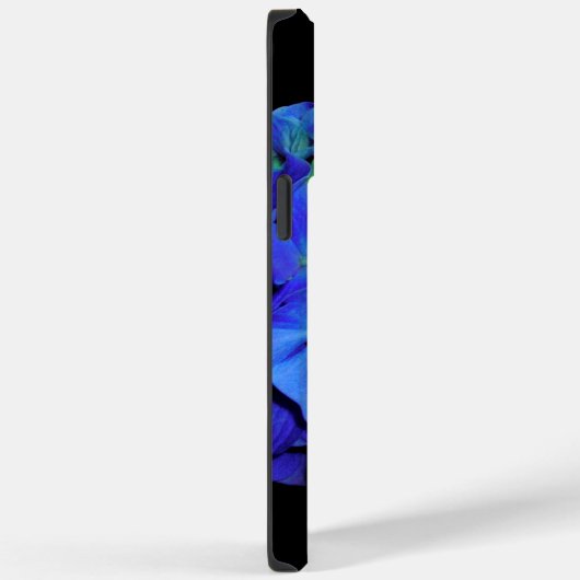 Elegant bläulich blühende Rose Blaue Hydrangeas Case-Mate iPhone Hülle (Rückseite / Rechts)